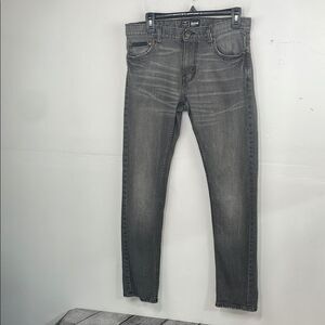 Nike Denim Jeans Mens Engineered Slim Straight Stretch 5-Pocket Gray 30 Medium